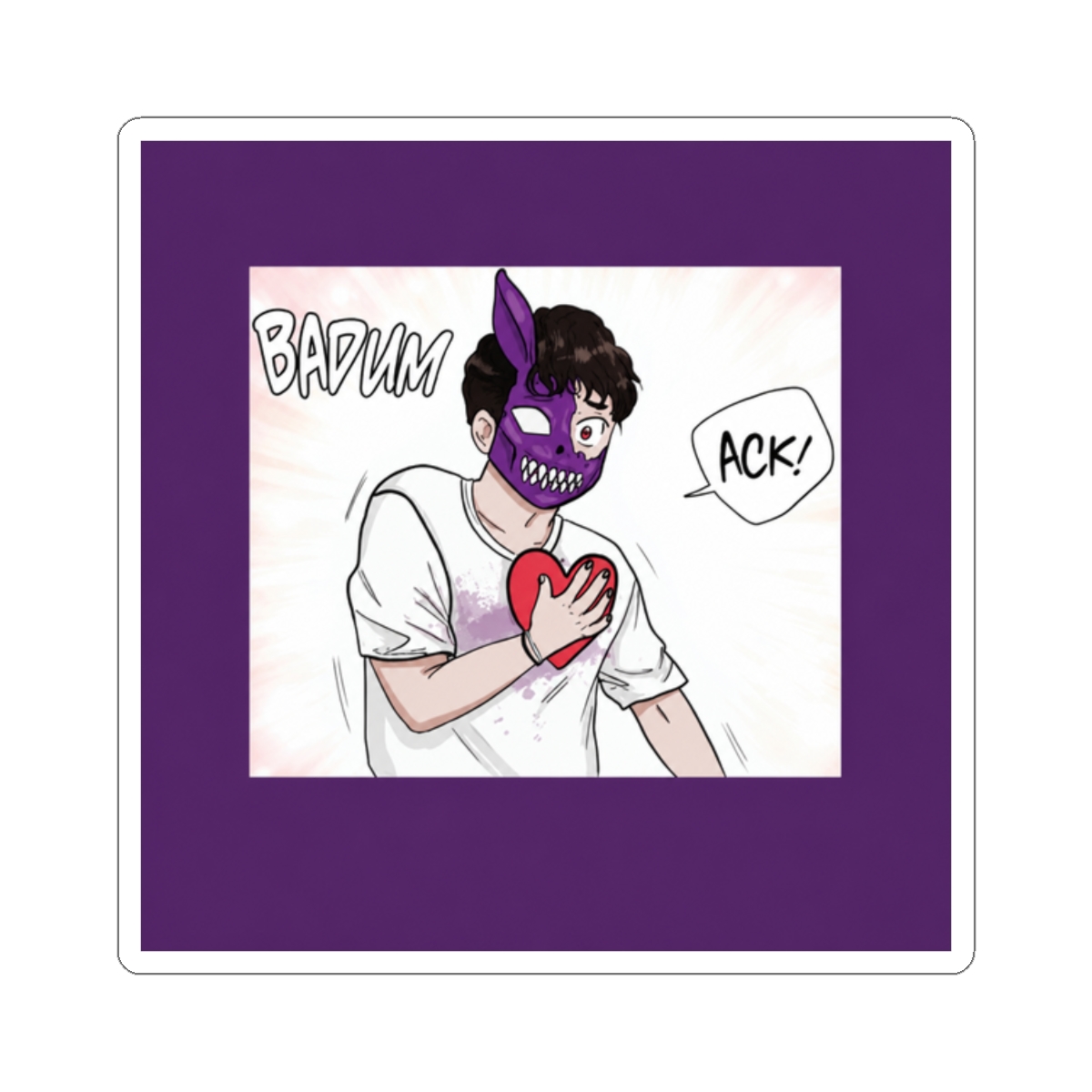 Corpse Husband Chibi Sticker - alternate angle 3, merchandise