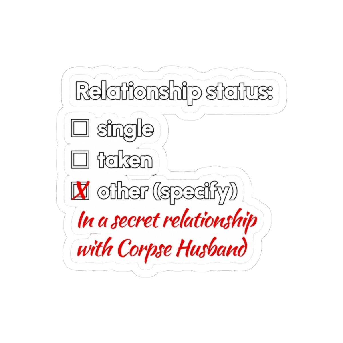Corpse Husband - Relationship 2 - Official Creator merchandise