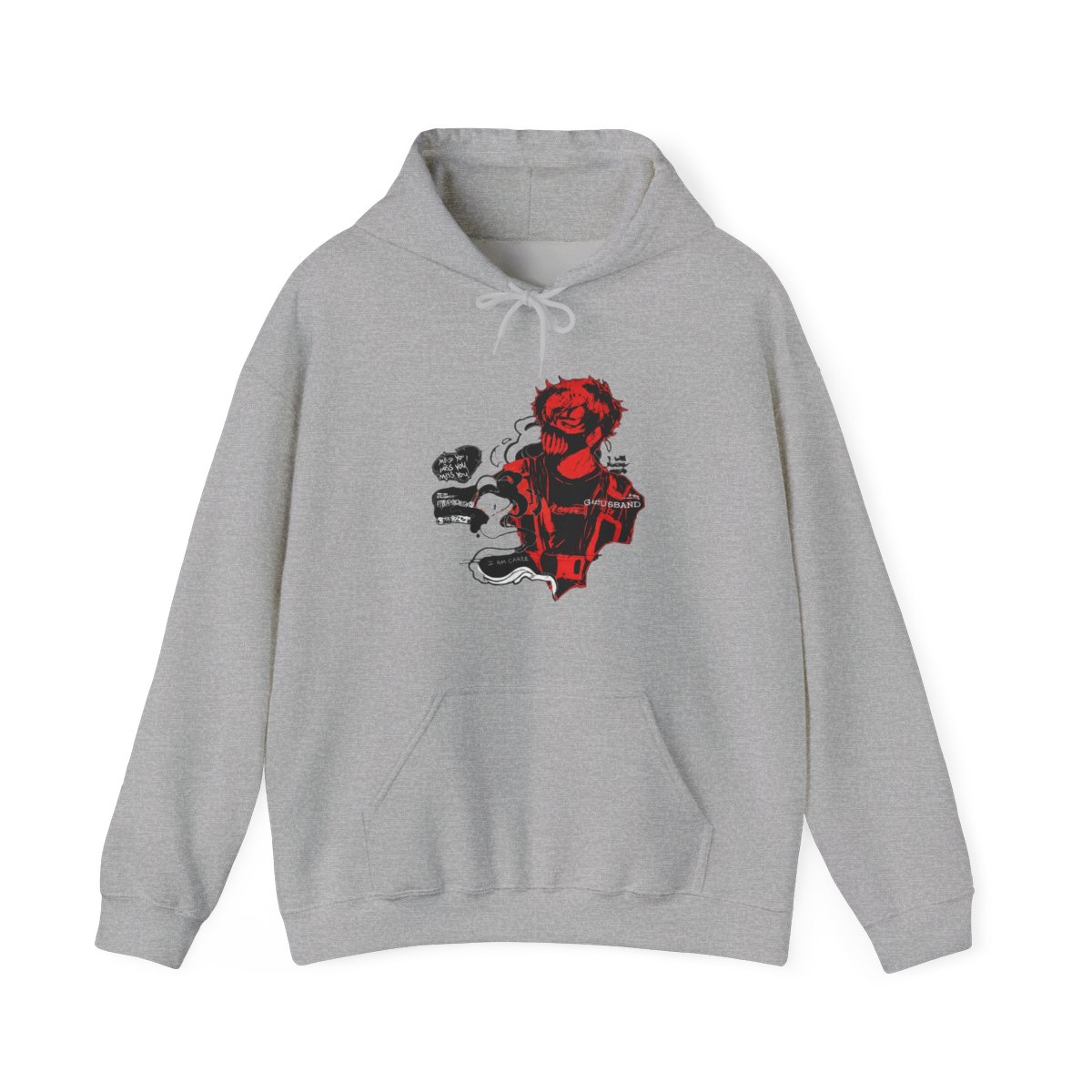 Corpse Husband Authentic Miss You I Am Corpse Anime Hoodie Black Acid Wash Sz M | eBay - Official hoodies merchandise
