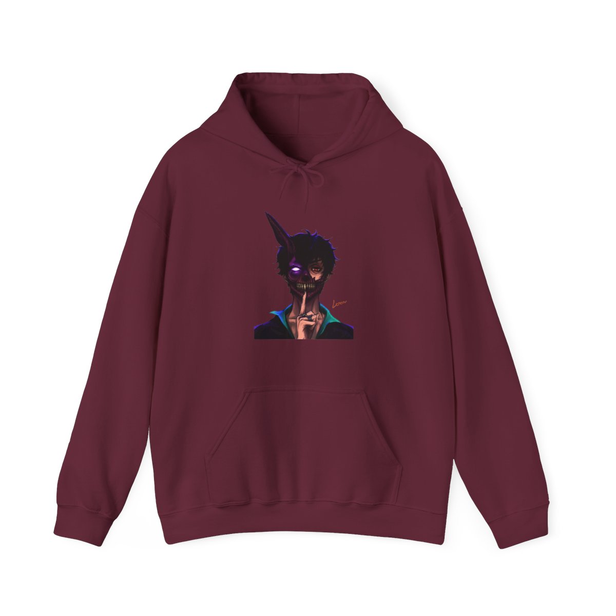 Corpse Husband Face Hoodie - For Men or Women - Maxxtees.com - alternate angle 2, merchandise